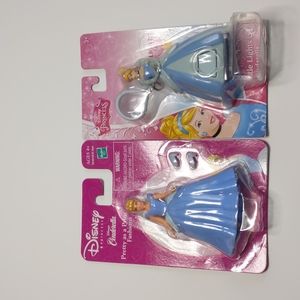 Disney Princess Cinderella Figures 2 Pretty Princess Fashions Little Light Ups